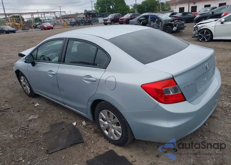 2012 Honda Civic Lx from USA, damaged, VIN 2HGFB2F55CH517184